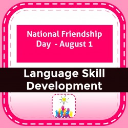 National Friendship Day  - August 1