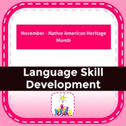 November - Native American Heritage Month