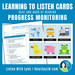 Learning To Listen Cards and Progress Monitoring Tool