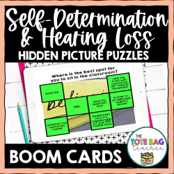 Self-Determination and Hearing Loss Boom Cards