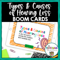 Types and Causes of Hearing Loss Boom Cards