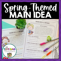 Spring-Themed Main Idea and Details