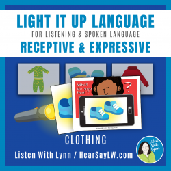 CLOTHING Auditory Processing Receptive & Expressive Language