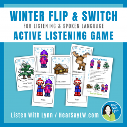 WINTER Active Listening Direction Game Flip & Switch