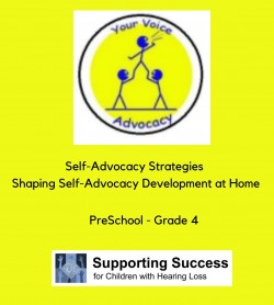 Self-Advocacy Strategies - Shaping Self-Advocacy Development at Home