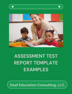 Assessment Test Report Template Examples