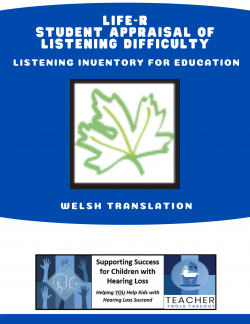 LIFE-R Teacher Appraisal of Listening Difficulty - Welsh Translation