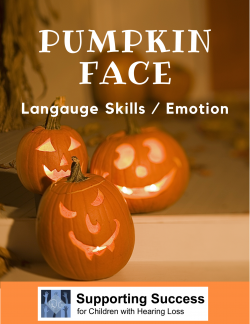 Language Skills  Emotions-Pumpkin Face