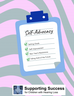 Self-Advocacy - Setting goals: Self Improvement