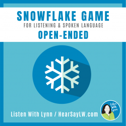 Winter Snowflake Open - Ended Game