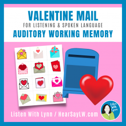 Valentine Mail Auditory Working Memory