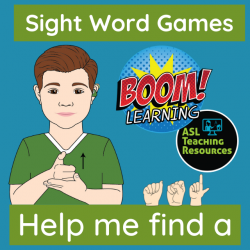 Boom Cards printable: Sight Words Pre-Primer: I can see the