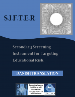 Secondary SIFTER - Screening Instrument For Targeting Educational Risk - Danish Translation