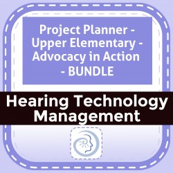Project Planner - Upper Elementary - Advocacy in Action  - BUNDLE