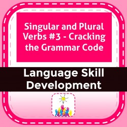Singular and Plural Verbs #3 - Cracking the Grammar Code