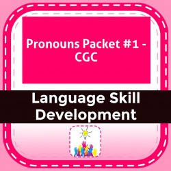 Pronouns Packet #1 - CGC