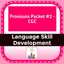 Pronouns Packet #2 - CGC