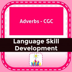 Adverbs - CGC