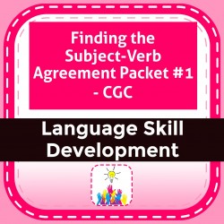 Finding the Subject-Verb Agreement Packet #1 - CGC