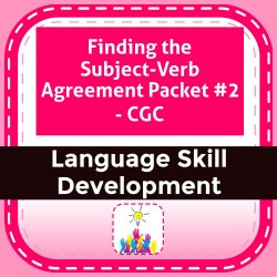 Finding the Subject-Verb Agreement Packet #2 - CGC