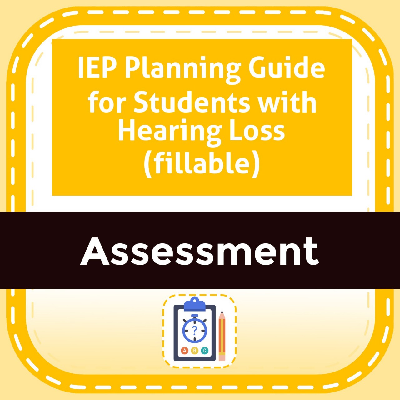 IEP Planning Guide for Students with Hearing Loss (fillable)