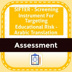 SIFTER - Screening Instrument For Targeting Educational Risk - Arabic Translation 
