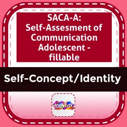 SACA-A: Self-Assessment of Communication Adolescent - fillable