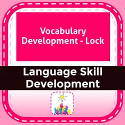 Vocabulary Development - Lock