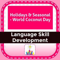 Holidays & Seasonal - World Coconut Day