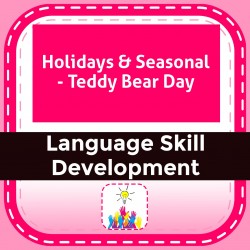 Holidays & Seasonal - Teddy Bear Day