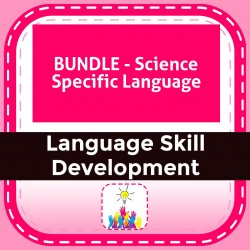 BUNDLE - Science Specific Language