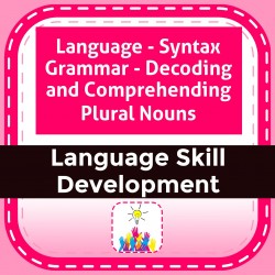 Language - Syntax Grammar - Decoding and Comprehending Plural Nouns