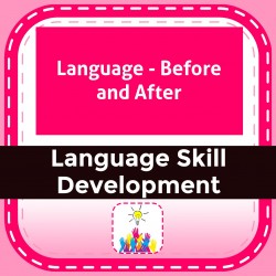Language - Before and After