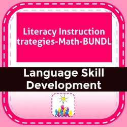 Literacy Instruction Strategies-Math-BUNDLE