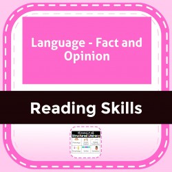 Language - Fact and Opinion