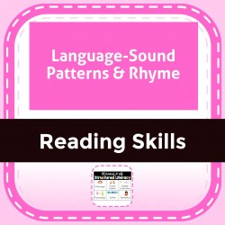 Language-Sound Patterns & Rhyme
