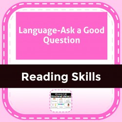 Language-Ask a Good Question